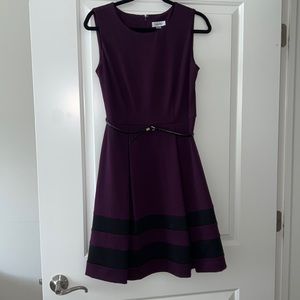 Purple Calvin Klein Dress